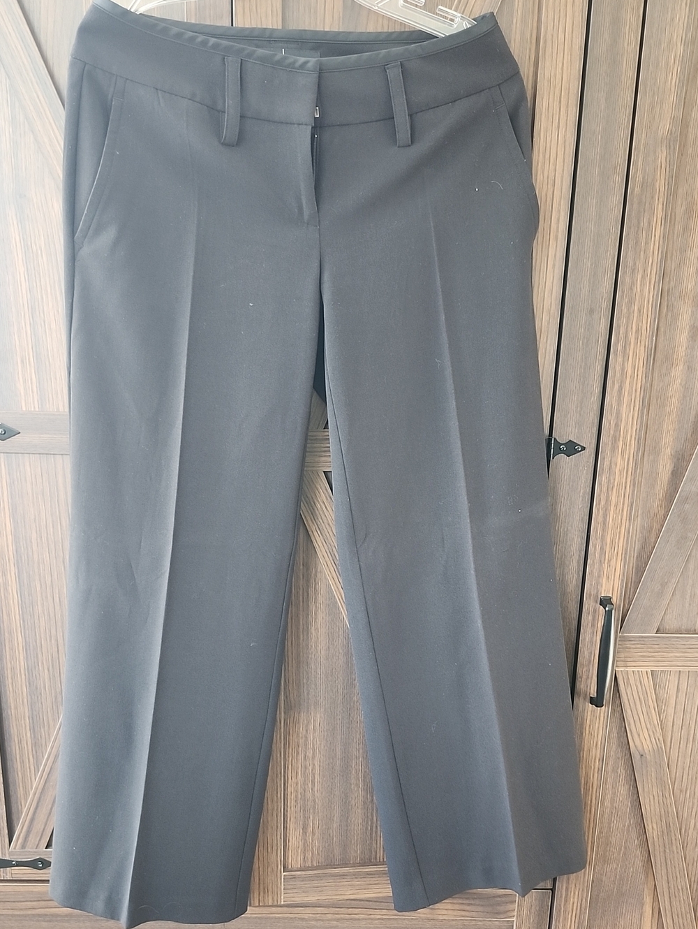 Moda International Black Wide-Leg Dress Pants